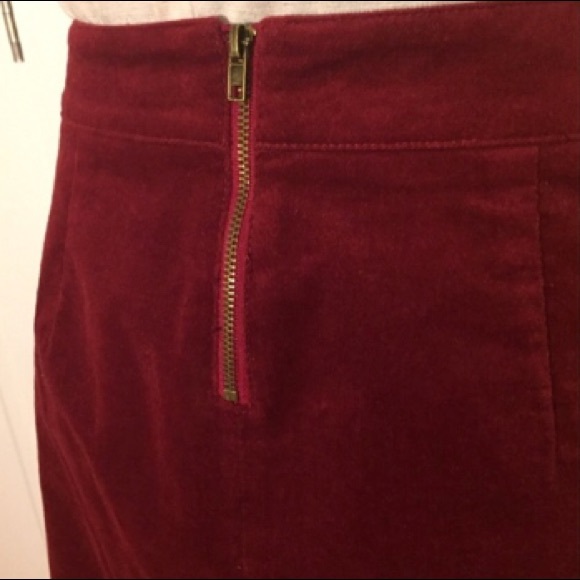 MAISON JULES SUEDE SKIRT - Picture 5 of 7